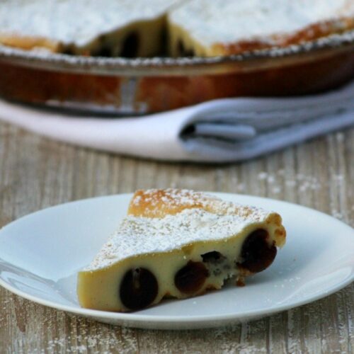 Amarena Cherry Clafoutis recipe